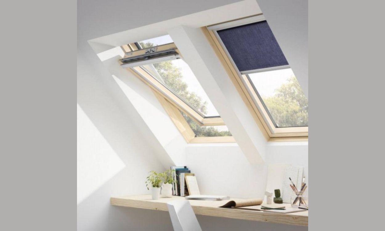 Če želite svetlejše bivalne prostore, izberite Velux strešna okna